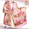 Double Layer Silk Feeling Lady Pashmina Schal